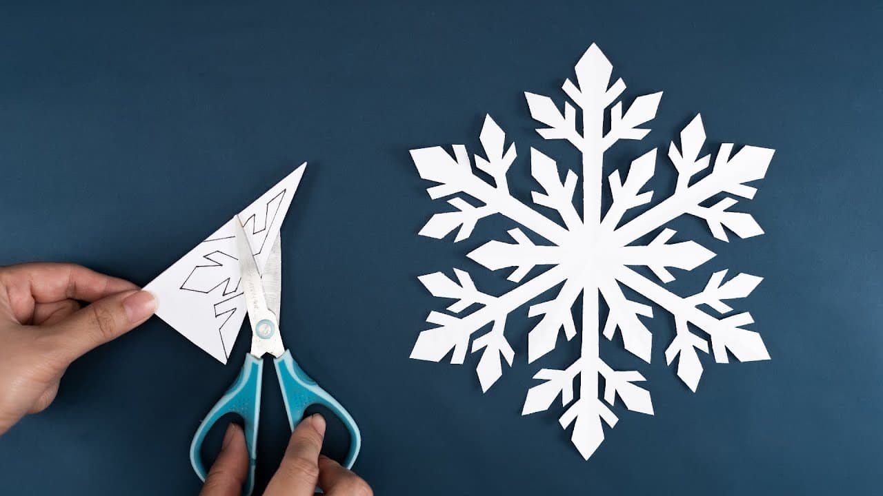 How to Make a Paper Snowflake