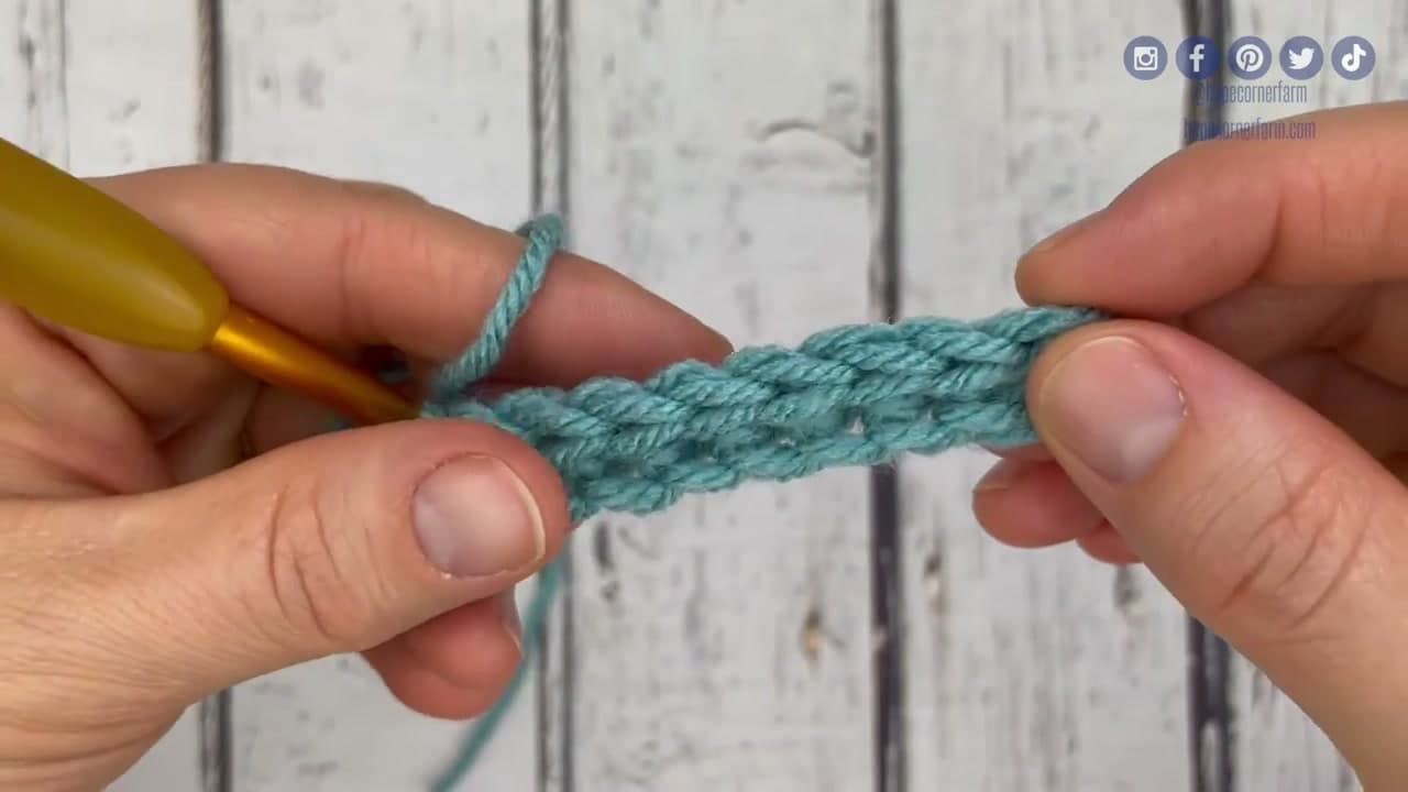 How to Slip Stitch in Crochet