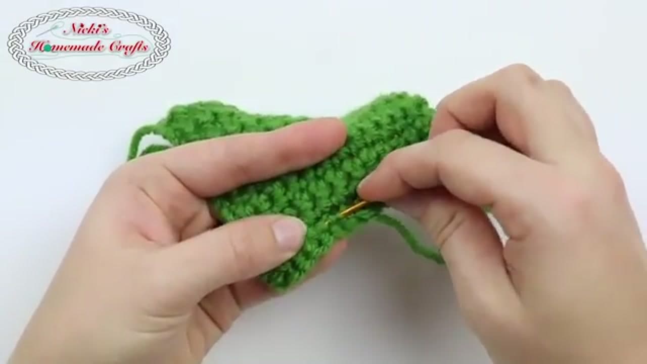 Step 3: Reverse Direction and Weave Back - How to Weave in Ends (Crochet and Knitting Method That Never Comes Undone)
