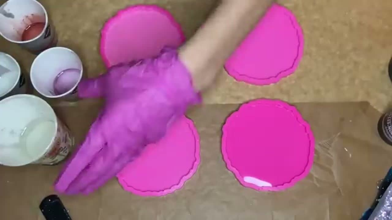 Step 5: Add Pigments and Colors - Resin Art for Beginners: Coaster Tutorial